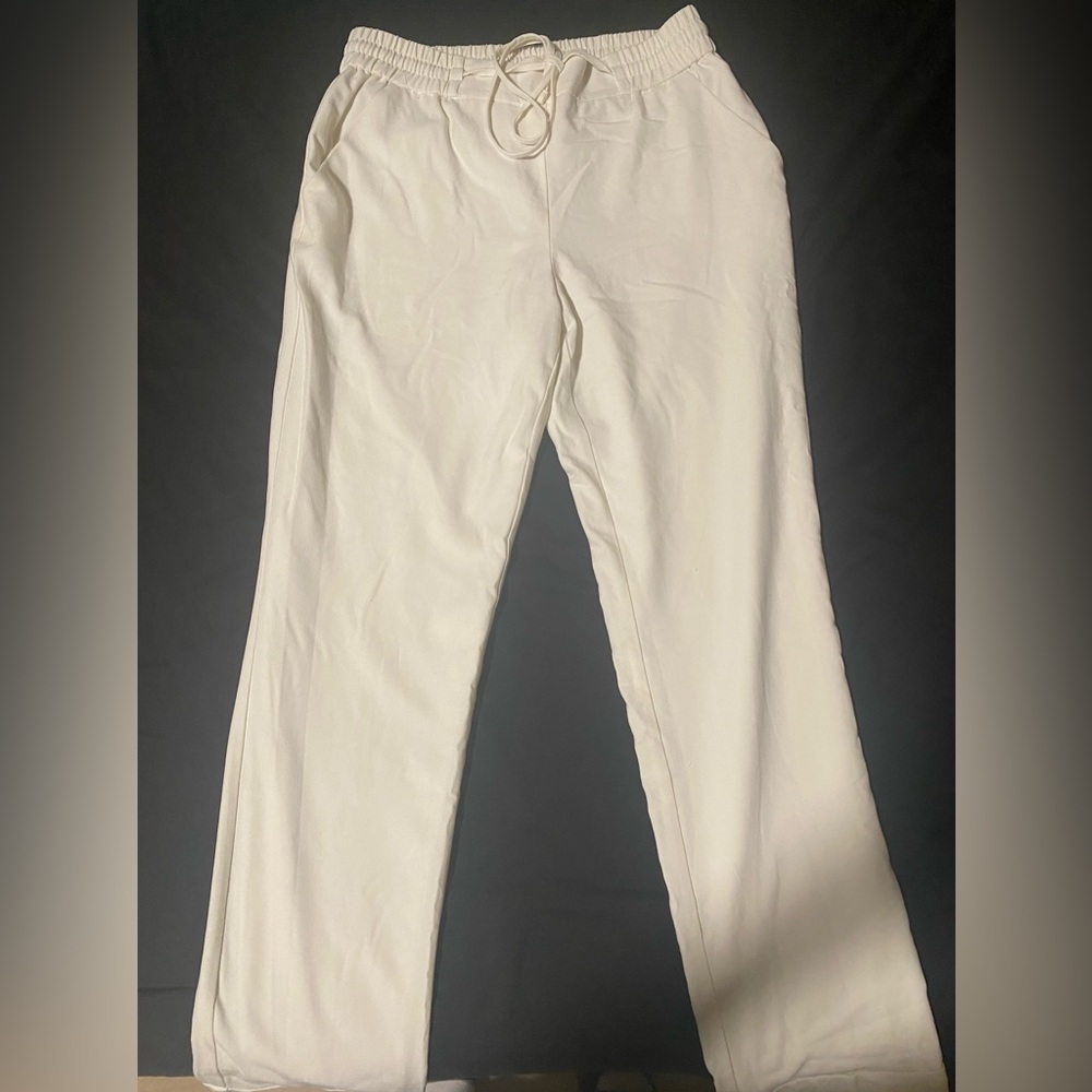 New York & Company Off-White Jumper Pants